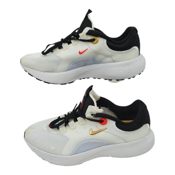 Nike React Escape Run RN Running Shoes Womens 5.5 Summit White Gold CV3817-103 - Picture 1 of 16